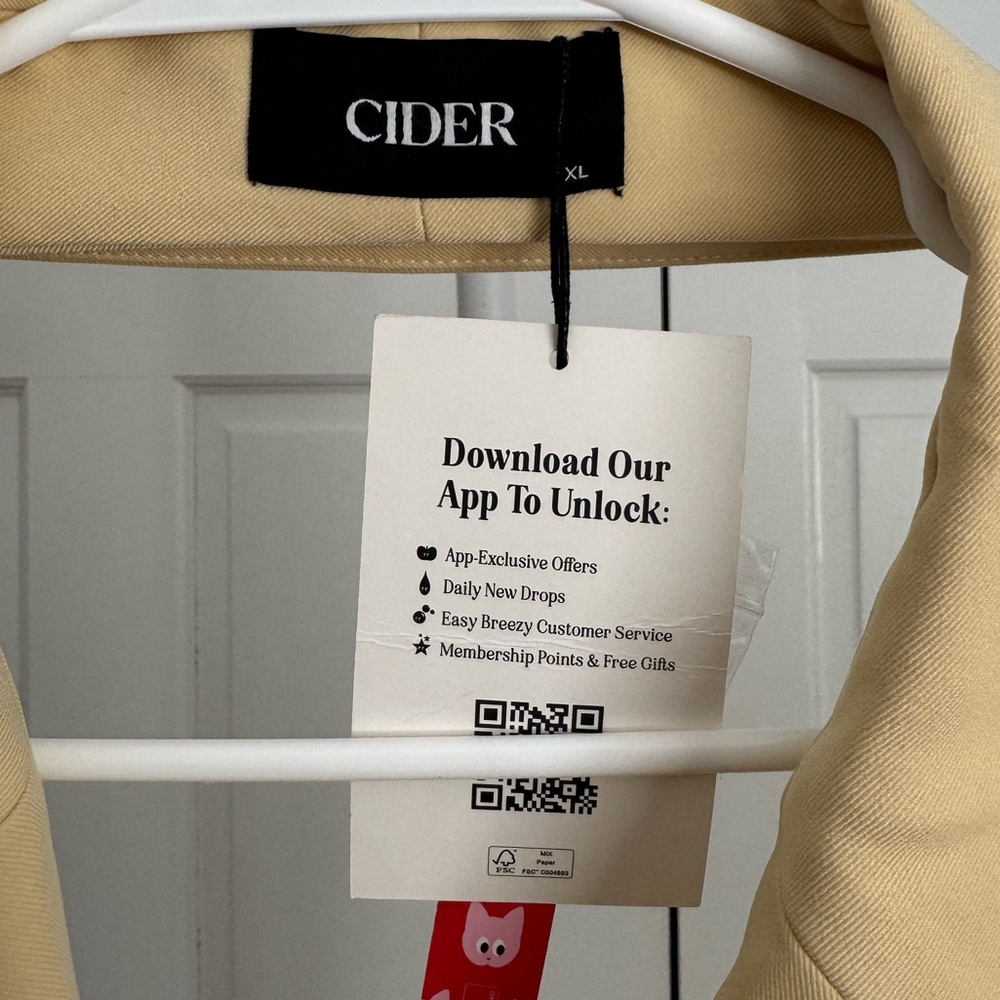 NWT Cider HALTER NECKLINE DOUBLE BREASTED PLEATED MINI DRESS Size XL - Picture 7 of 9